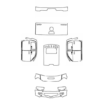 Pre-Cut PPF RAM Trucks 3500 Laramie 2020 - PPF-Kits