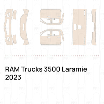 Pre-Cut PPF RAM Trucks 3500 Laramie 2023
