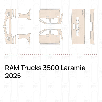 Pre-Cut PPF RAM Trucks 3500 Laramie 2025