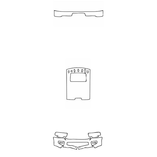 Pre-Cut PPF RAM Trucks 3500 Limited 2023 - PPF-Kits