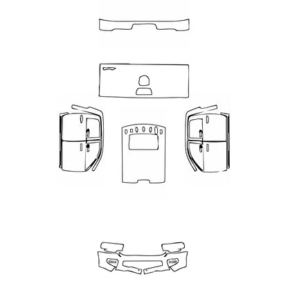 Pre-Cut PPF RAM Trucks 3500 Limited Longhorn 2023 - PPF-Kits