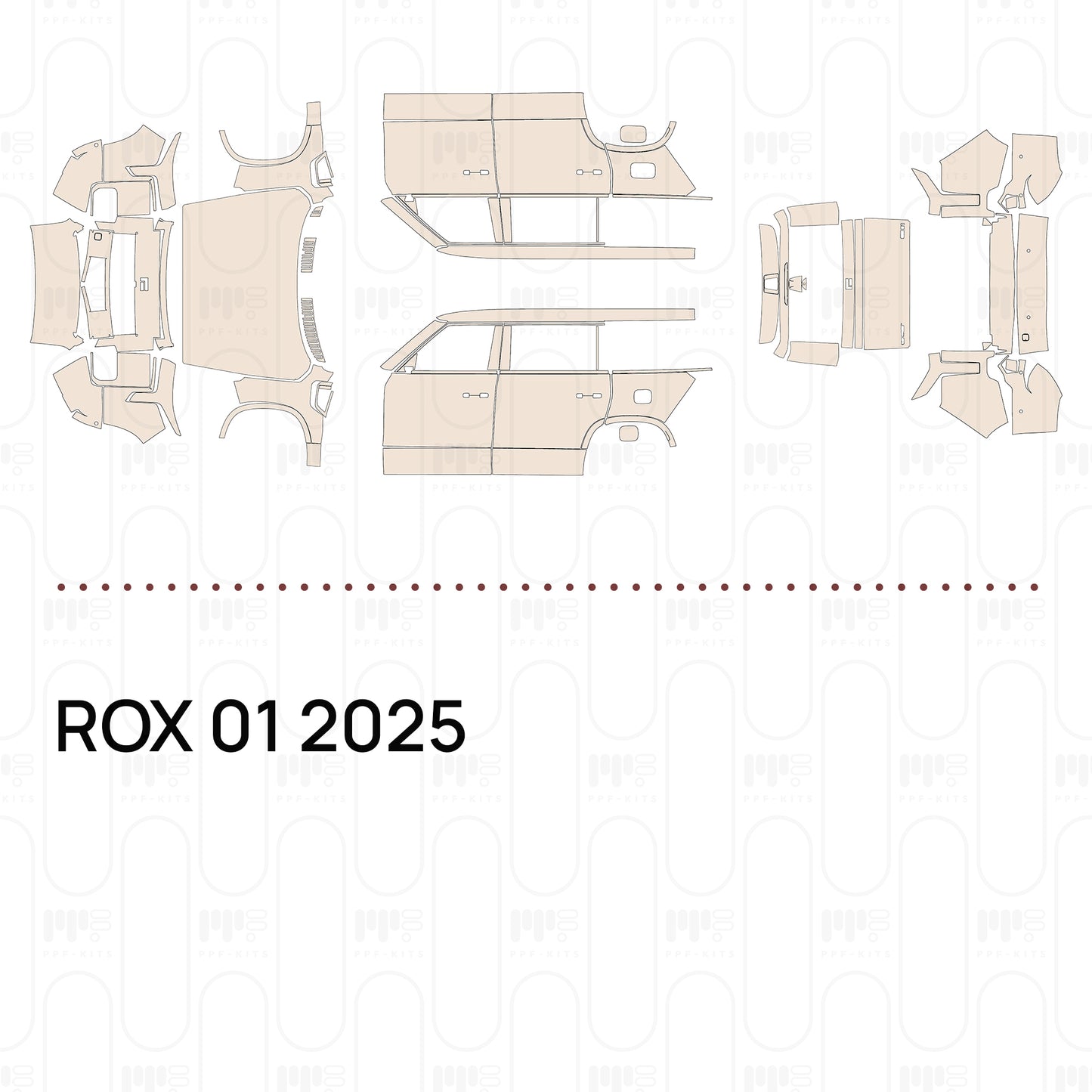 Pre-Cut PPF ROX 01 2025