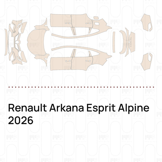 Pre-Cut PPF Renault Arkana Esprit Alpine 2026