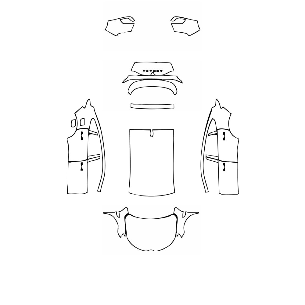 Pre-Cut PPF Renault Arkana Evolution 2022 - PPF-Kits