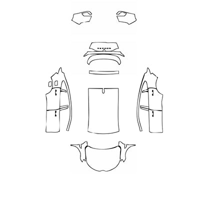Pre-Cut PPF Renault Arkana Evolution 2024 - PPF-Kits