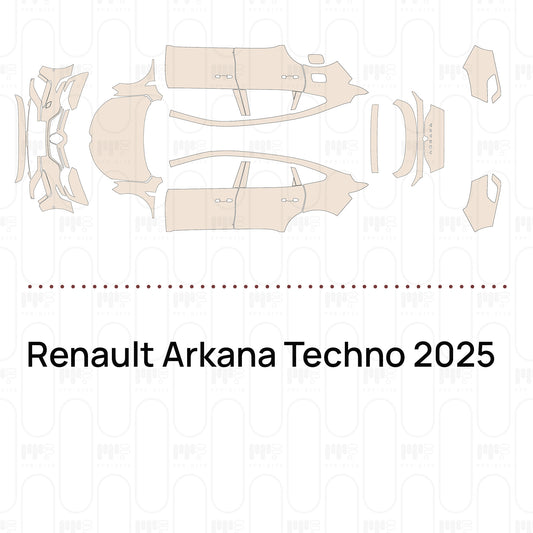 Pre-Cut PPF Renault Arkana Techno 2025