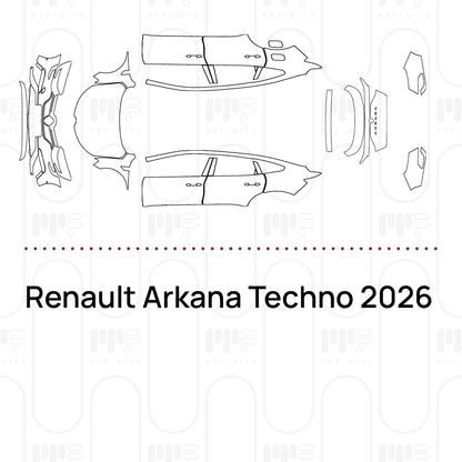 Pre-Cut PPF Renault Arkana Techno 2026