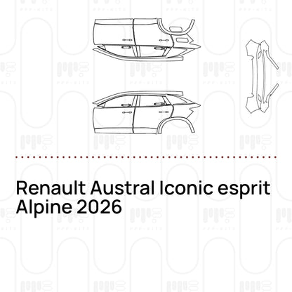 Pre-Cut PPF Renault Austral Iconic esprit Alpine 2026