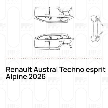 Pre-Cut PPF Renault Austral Techno esprit Alpine 2026