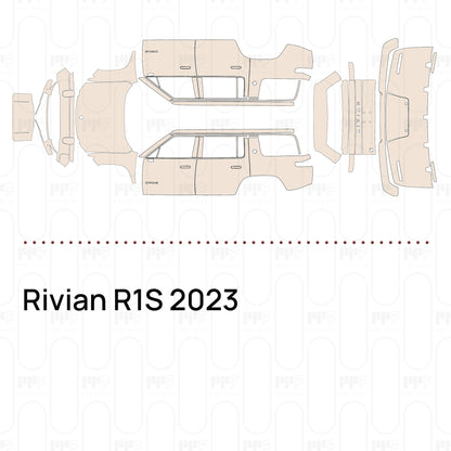 Pre-Cut PPF Rivian R1S 2023
