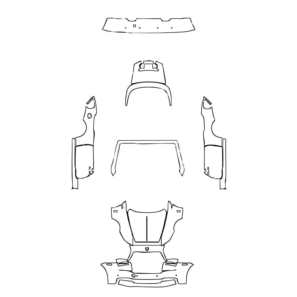 Pre-Cut PPF Rolls-Royce Dawn 2018 - PPF-Kits