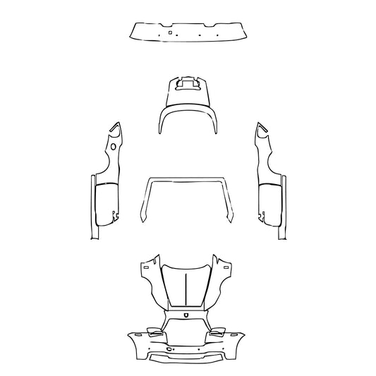 Pre-Cut PPF Rolls-Royce Dawn 2021 - PPF-Kits