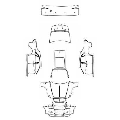 Pre-Cut PPF Rolls-Royce Ghost Standard Wheelbase 2018 - PPF-Kits