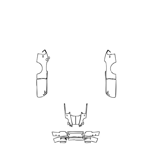 Pre-Cut PPF Rolls-Royce Phantom Coupe 2015 - PPF-Kits