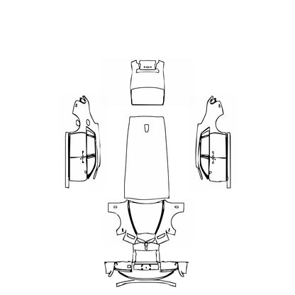 Pre-Cut PPF Rolls-Royce Phantom Sedan Extended Wheelbase 2019 - PPF-Kits