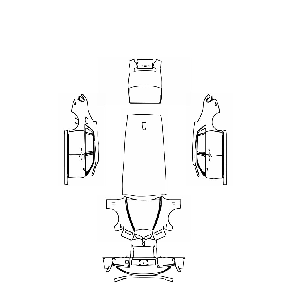 Pre-Cut PPF Rolls-Royce Phantom Sedan Extended Wheelbase 2022 - PPF-Kits