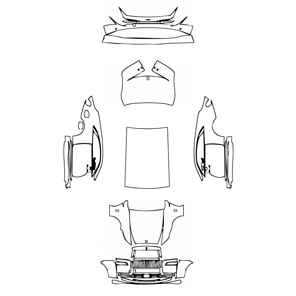 Pre-Cut PPF Rolls-Royce Spectre 2024 - PPF-Kits