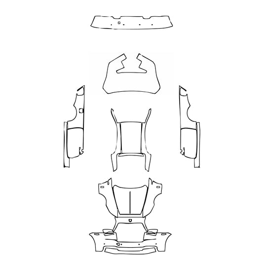 Pre-Cut PPF Rolls-Royce Wraith 2018 - PPF-Kits