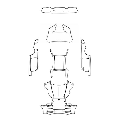 Pre-Cut PPF Rolls-Royce Wraith 2021 - PPF-Kits