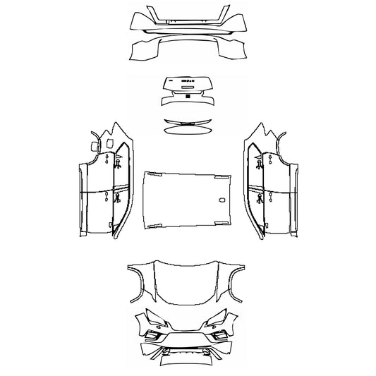 Pre-Cut PPF Seat Ateca FR 2019 - PPF-Kits