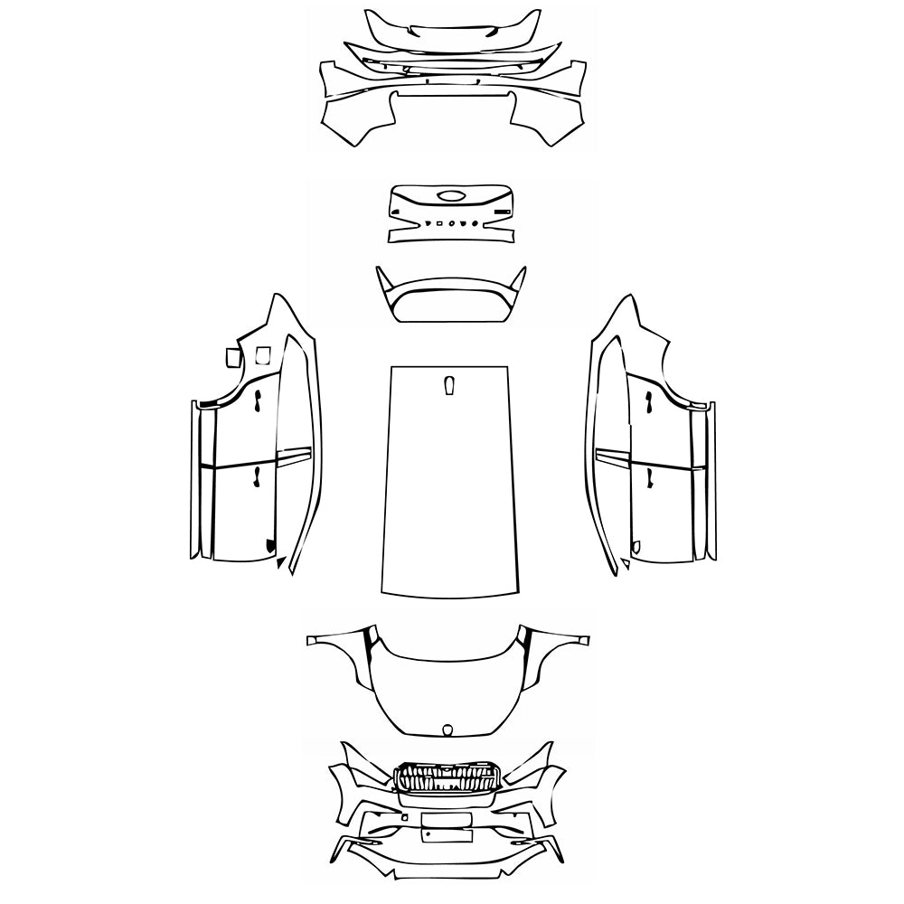 Pre-Cut PPF Skoda Enyaq iV (EU) Luxury 2022 - PPF-Kits