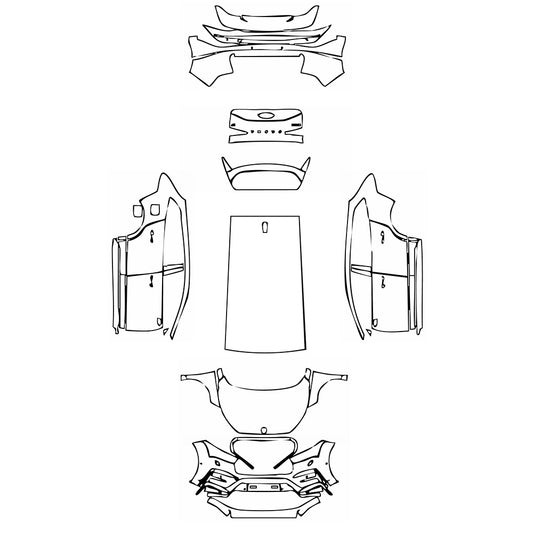 Pre-Cut PPF Skoda Enyaq iV (EU) RS 2022 - PPF-Kits