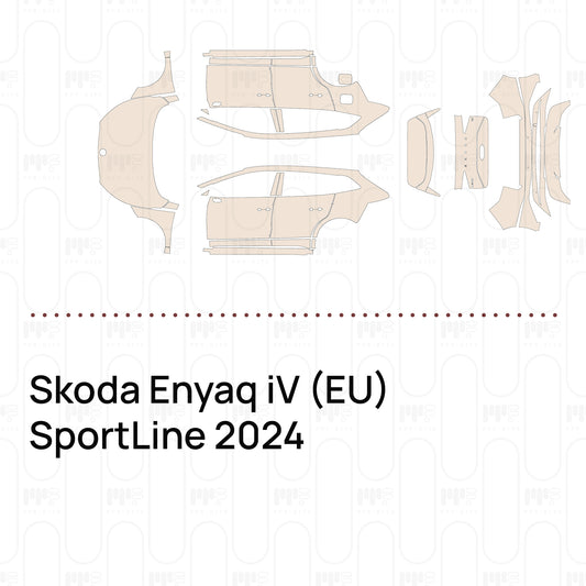 Pre-Cut PPF Skoda Enyaq iV (EU) SportLine 2024