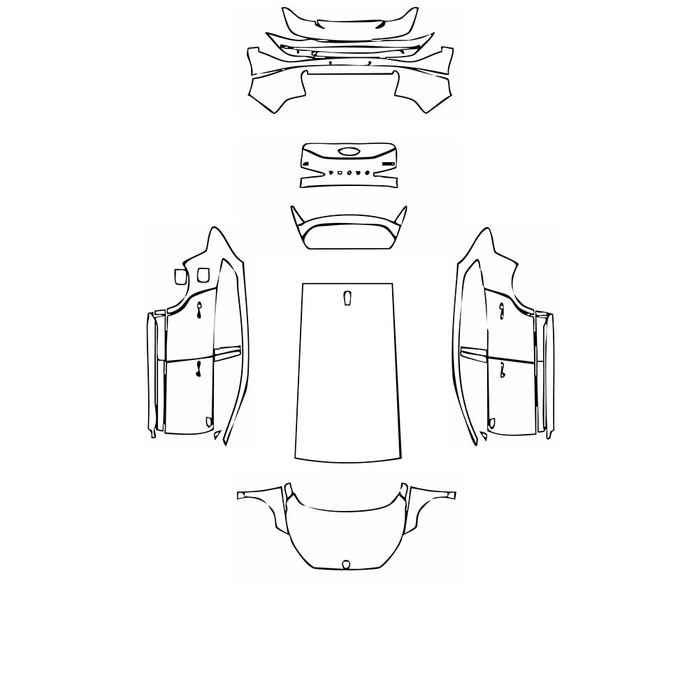 Pre-Cut PPF Skoda Enyaq iV (EU) SportLine 2025 - PPF-Kits