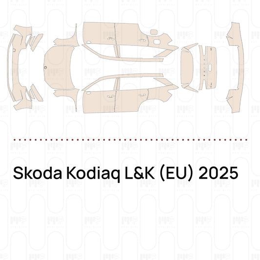 Pre-Cut PPF Skoda Kodiaq L&K (EU) 2025