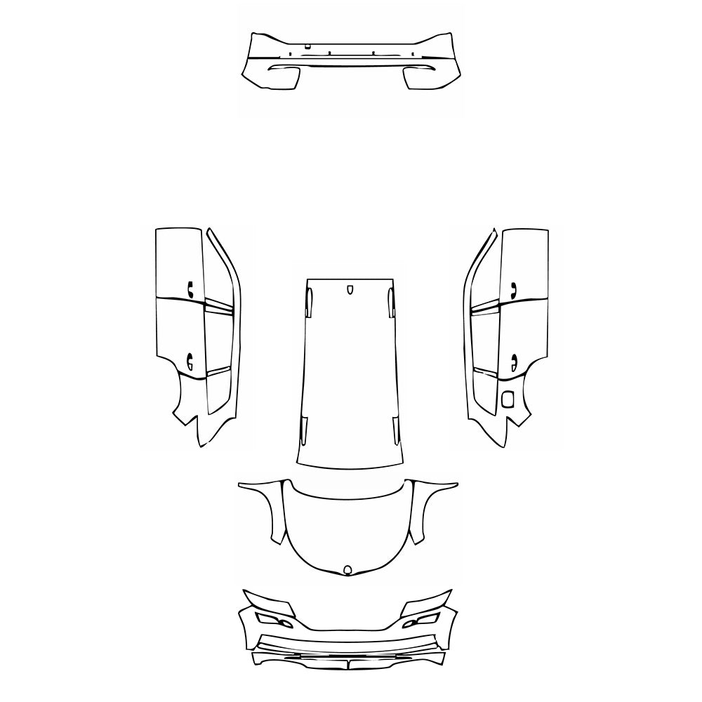 Pre-Cut PPF Skoda Kodiaq Sport Line (EU) 2017 - PPF-Kits