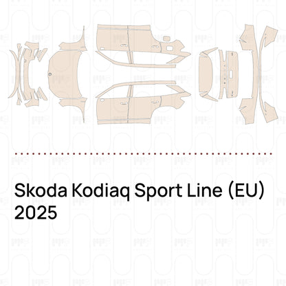Pre-Cut PPF Skoda Kodiaq Sport Line (EU) 2025