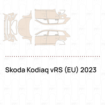 Pre-Cut PPF Skoda Kodiaq vRS (EU) 2023