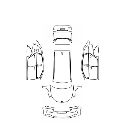 Pre-Cut PPF Skoda Octavia (EU) Estate Base 2025 - PPF-Kits