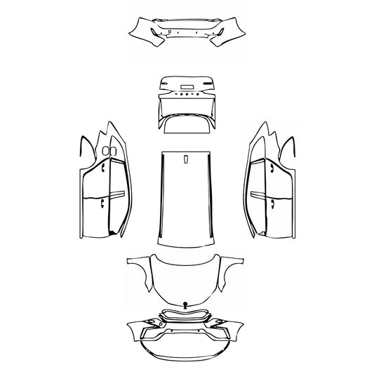 Pre-Cut PPF Skoda Octavia (EU) Estate VRS 2022 - PPF-Kits