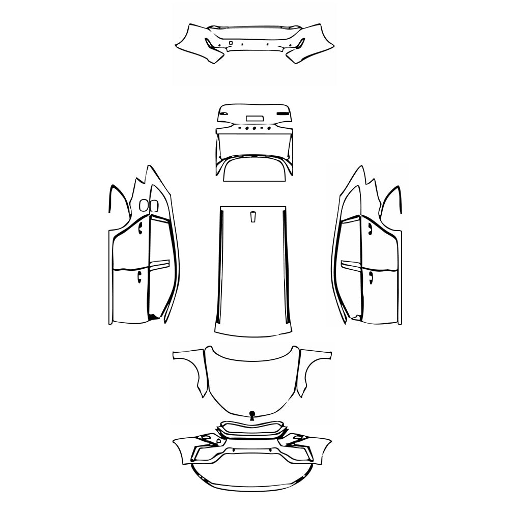 Pre-Cut PPF Skoda Octavia (EU) Estate VRS 2023 - PPF-Kits