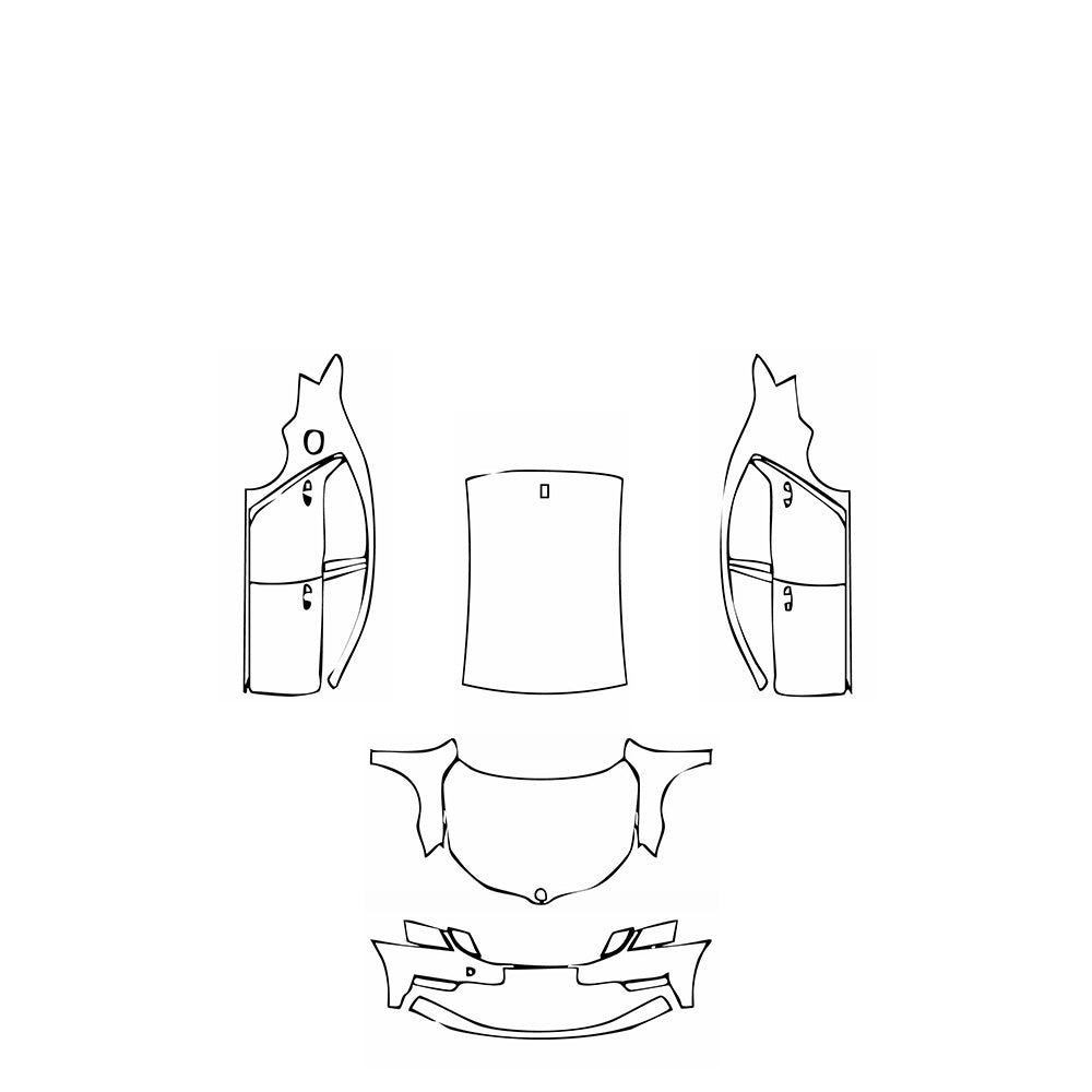 Pre-Cut PPF Skoda Octavia (EU) Hatch Base 2018 - PPF-Kits