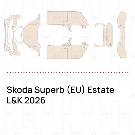 Pre-Cut PPF Skoda Superb (EU) Estate L&K 2026