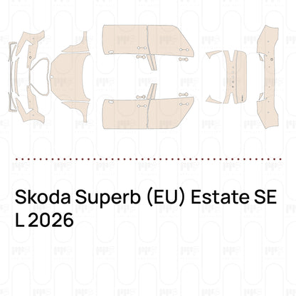 Pre-Cut PPF Skoda Superb (EU) Estate SE L 2026