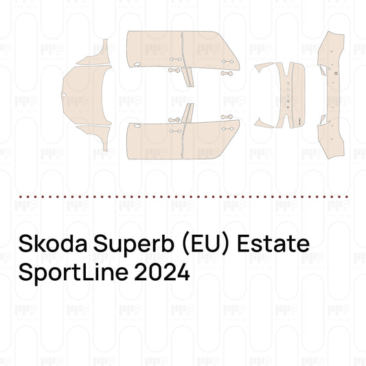 Pre-Cut PPF Skoda Superb (EU) Estate SportLine 2024