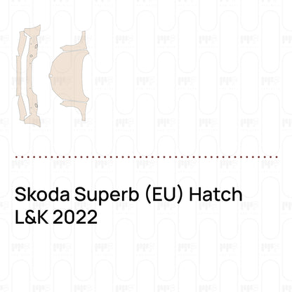 Pre-Cut PPF Skoda Superb (EU) Hatch L&K 2022