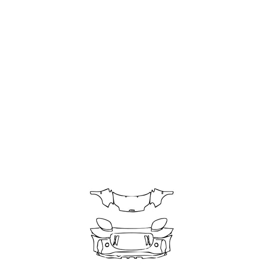 Pre-Cut PPF Smart fortwo EQ coupe 2023 - PPF-Kits