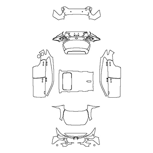 Pre-Cut PPF Subaru Crosstrek (CN) 2024 - PPF-Kits