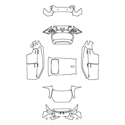 Pre-Cut PPF Subaru Crosstrek (US) Premium 2023 - PPF-Kits