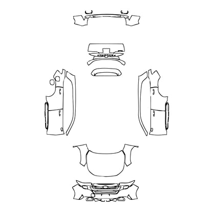 Pre-Cut PPF Subaru Forester (US) Limited 2025 - PPF-Kits
