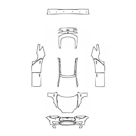 Pre-Cut PPF Tesla Model S 2015 - PPF-Kits