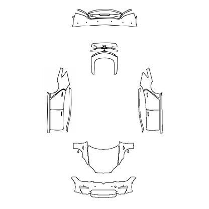 Pre-Cut PPF Tesla Model S 2022 - PPF-Kits