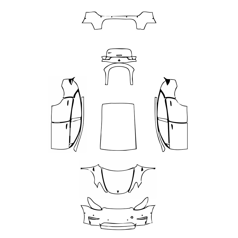 Pre-Cut PPF Tesla Model Y Base 2022 - PPF-Kits