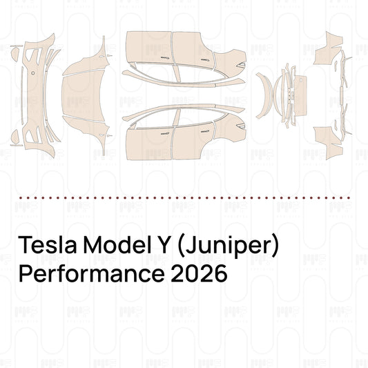 Pre-Cut PPF Tesla Model Y (Juniper) Performance 2026