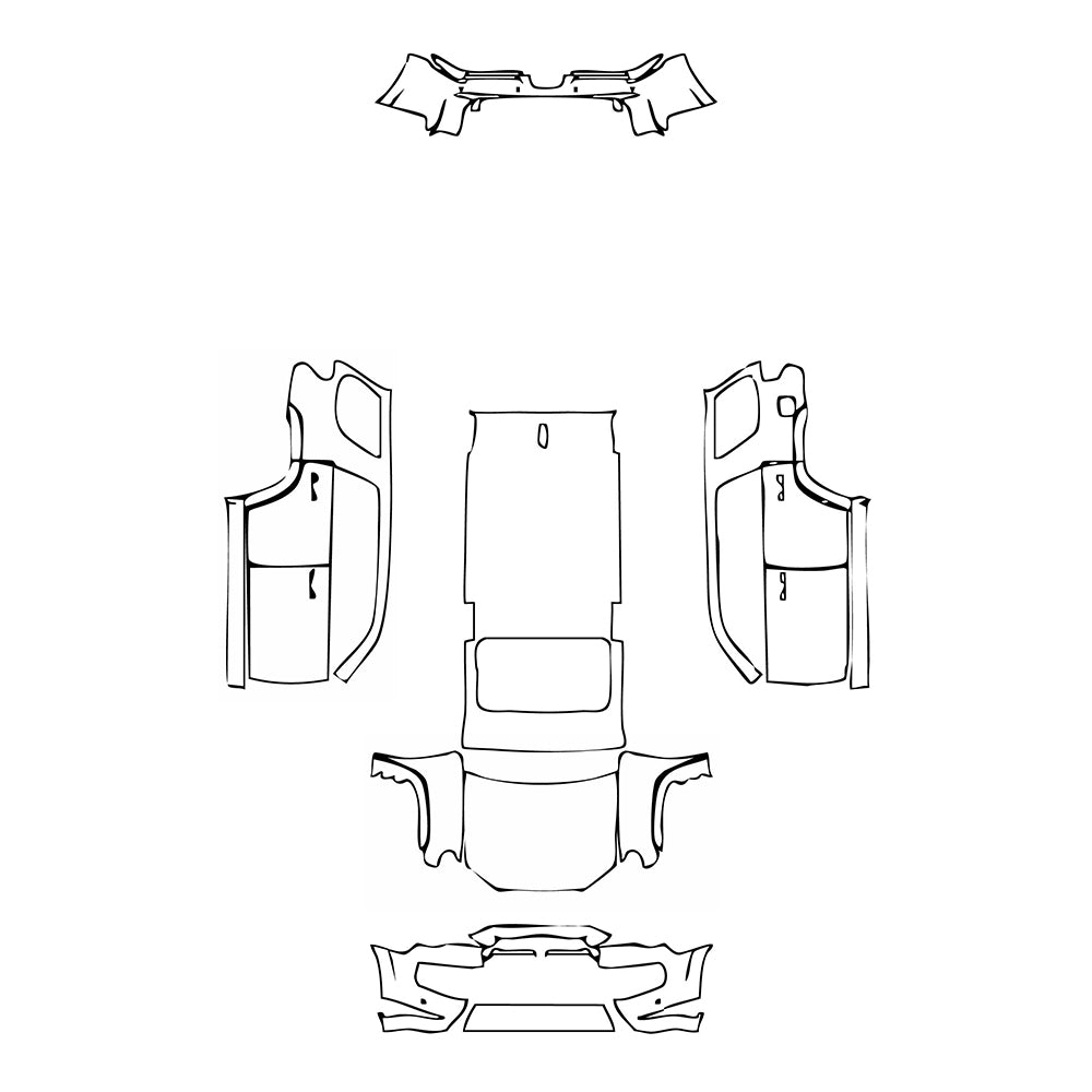 Pre-Cut PPF Toyota 4 Runner Limited 2024 - PPF-Kits