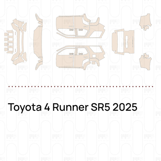 Pre-Cut PPF Toyota 4 Runner SR5 2025